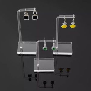 1 Clear Acrylic Hanging Earring Display Stand Showcase Organizer Earring Holder